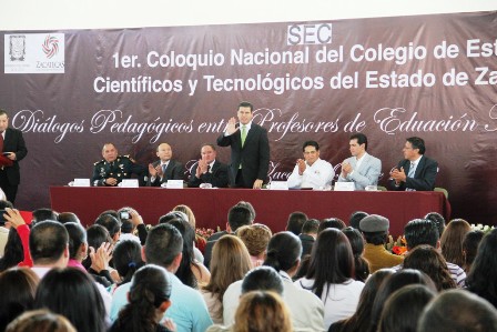 INAUGURA MAR COLOQUIO NACIONAL DE EDUCACIÓN MEDIA SUPERIOR