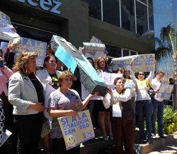 Han “Ejecutado la Democracia en Zacatecas”  Manifestantes