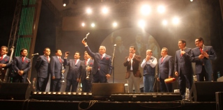 NOCHE DE RUMBA, DANZÓN Y BOLERO EN EL FESTIVAL CULTURAL ZACATECAS 2013 CON LA SONORA SANTANERA