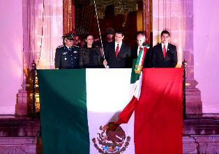 EN GRANDE CELEBRAN GUADALUPENSES GRITO DE INDEPENDENCIA.