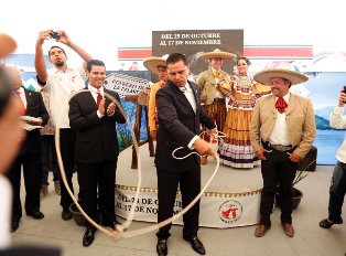 INAUGURA MAR PABELLÓN DE NAYARIT, ESTADO INVITADO EN LA FENAZA 2013