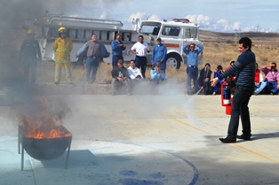 CAPACITA BOMBEROS A PERSONAL DEL ITSF