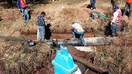 AVANZA OBRA DE CONEXIÓN DE TUBERÍA DE 20” PARDILLO-ZONA NORTE