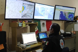 Activa PC Fresnillo operativo de vigilancia por llegada de tormenta invernal