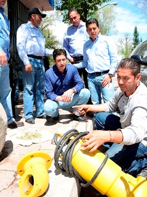 SUPERVISAN REHABILITACIÓN DE RIEGO DE AGUA RODADA DE LA ALAMEDA FRANCISCO GARCÍA SALINAS