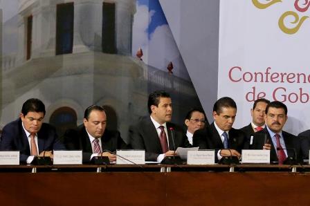 RECONOCE EPN EN REUNIÓN DE LA CONAGO LOGROS DE LA COMISIÓN DE MINERÍA PRESIDIDA POR EL GOBERNADOR ALONSO REYES