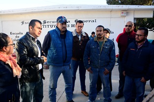 Autoridades Realizan Trabajos de Restauración en Instalaciones de la Secundaria Constituyentes de 1917.