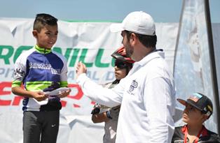 SE REALIZA CON ÉXITO COMPETENCIA CICLISTA EN FRESNILLO