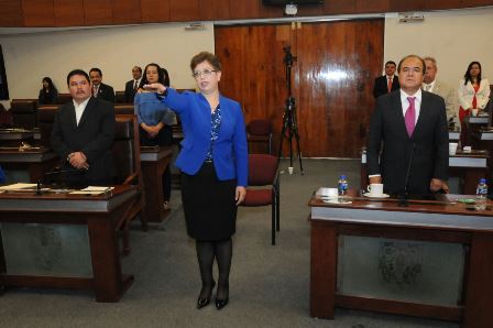 	ELIGEN NUEVA MAGISTRADA DEL TRIBUNAL SUPERIOR DE JUSTICIA