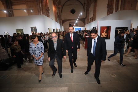 INAUGURA GOBERNADOR EXPOSICIÓN TEMPORAL “EXPIACIÓN” DEL ARTISTA VISUAL ARTURO RIVERA