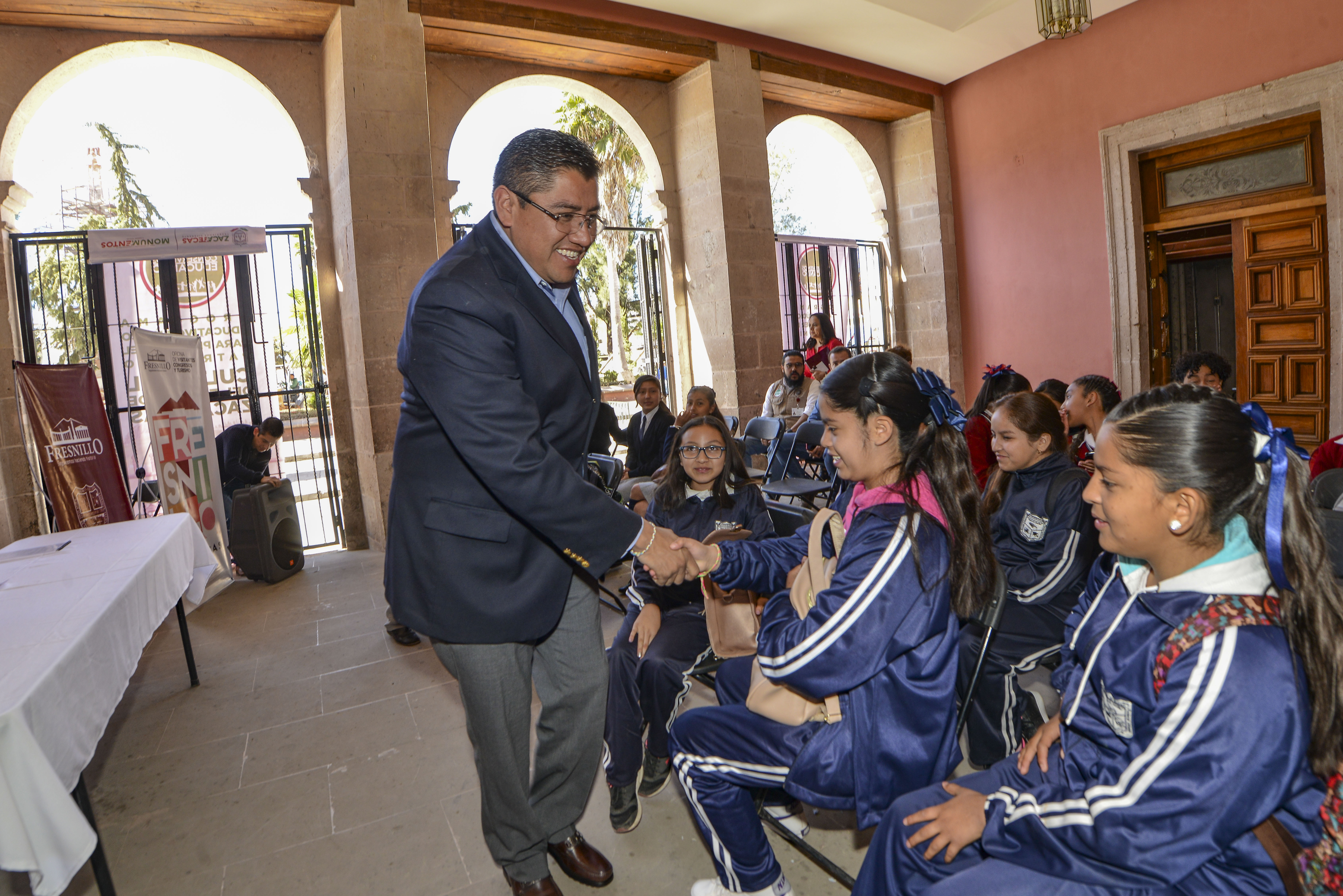 INAUGURAN CONSERVEMOS EDUCANDO PARA SALVAGUARDAR EL PATRIMONIO DE FRESNILLO