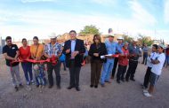 INAUGURA SAÚL MONREAL OBRAS PARA HABITANTES DE COLONIAS Y COMUNIDADES