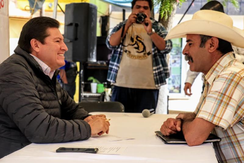 ATIENDE GOBIERNO DE TELLO A PRODUCTORES DEL CAMPO EN AUDIENCIA PÚBLICA