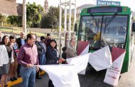 PONE A PRUEBA GOBIERNO ESTATAL AUTOBÚS HÍBRIDO PARA NUEVO MODELO DE TRANSPORTE