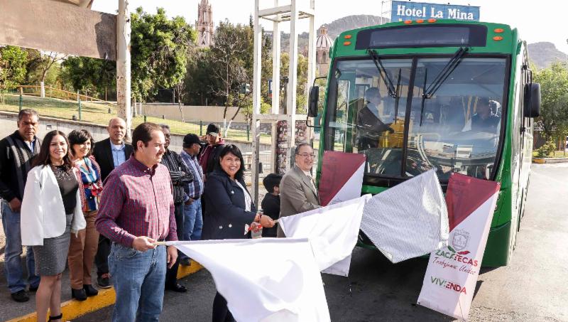 PONE A PRUEBA GOBIERNO ESTATAL AUTOBÚS HÍBRIDO PARA NUEVO MODELO DE TRANSPORTE