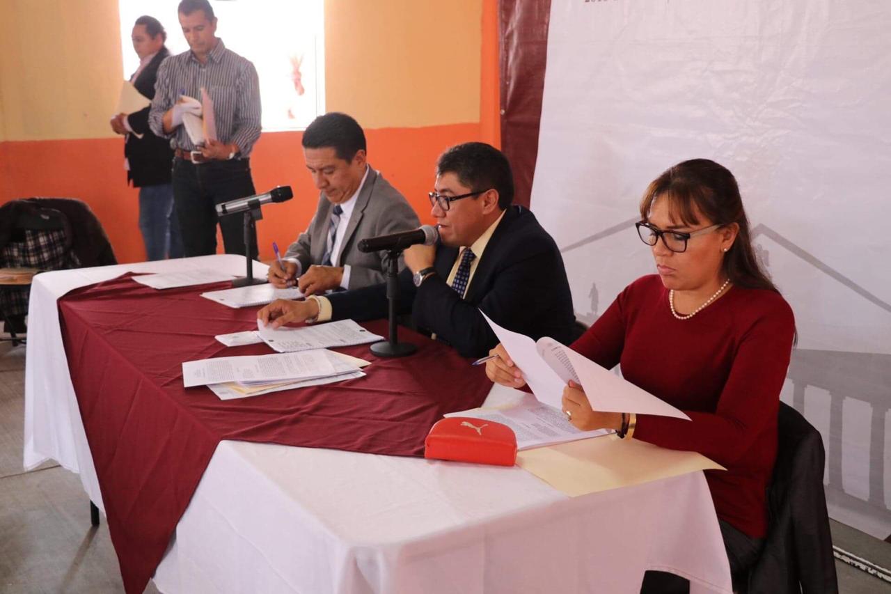 REALIZAN SESIÓN ITINERANTE DE CABILDO EN LA COMUNIDAD EL SALTO