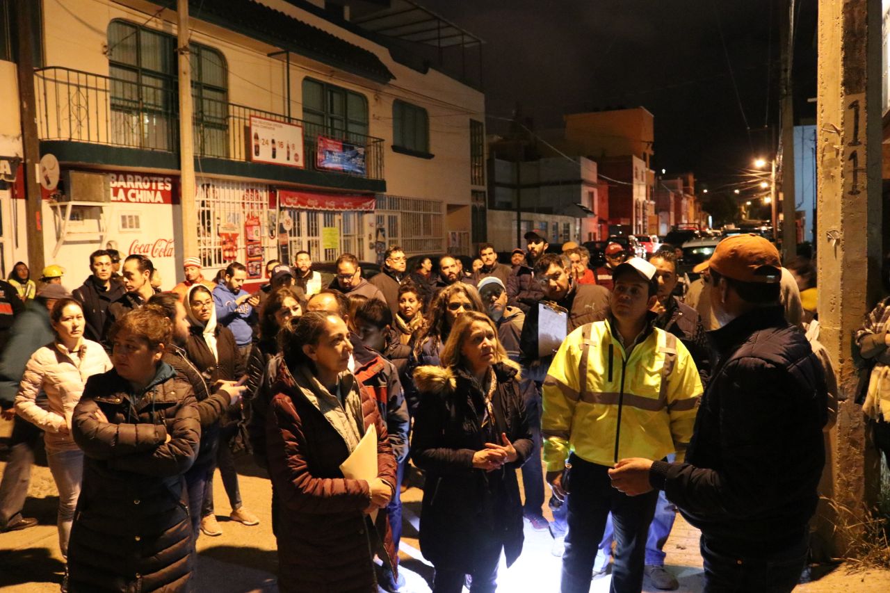 POR UN ZACATECAS SEGURO, ENCABEZA ULISES MEJÍA HARO MARCHA EXPLORATORIA EN FRACCIONAMIENTO LA HERRADURA