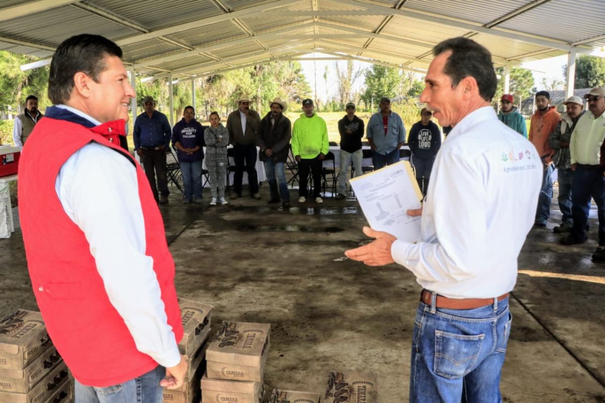 SECAMPO CUMPLE CON LA REMODELACIÓN DE VIVEROS PRODUCTORES DE 1.2 MILLONES DE PLANTAS