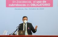 ZACATECAS REFUERZA SUS MEDIDAS SANITARIAS PARA DETENER LA OLA DE CONTAGIOS DE COVID-19