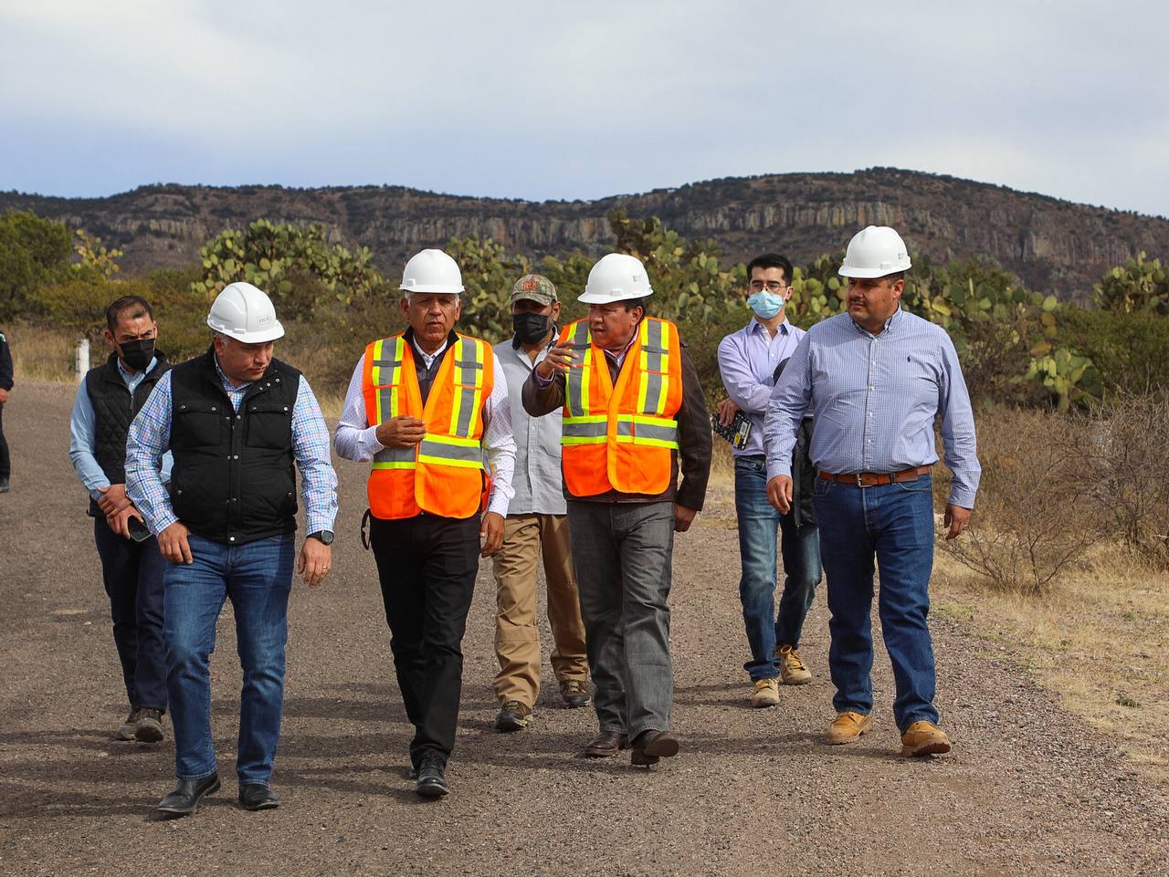 Para garantizar obras de calidad, Gobernador David Monreal poneen marcha semáforo de construcción en Zacatecas