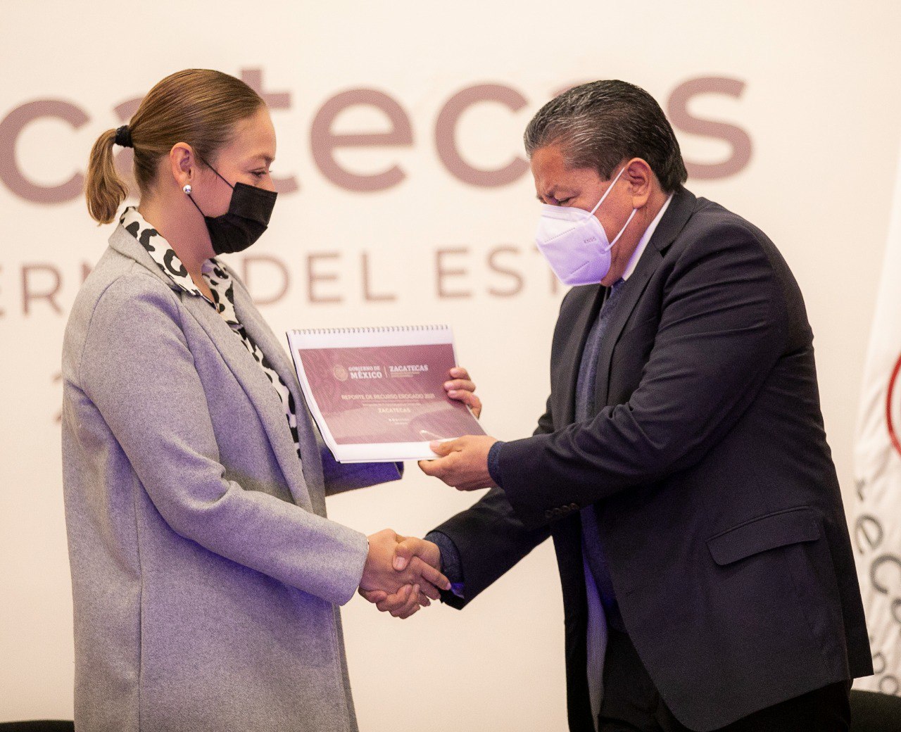 Gobiernos de Zacatecas y de México ejercerán 1, 600 mdp en obras carreteras y de infraestructura social para el bienestar de los 58 municipios, anuncia el Gobernador David Monreal