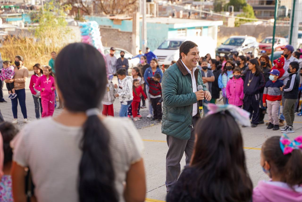 LLEVAN JORGE MIRANDA Y MARIBEL HERRERA SEMANA DE FESTEJOS A LAS Y LOS NIÑOS DE LA CAPITAL