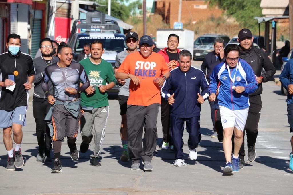 CON GRAN PARTICIPACIÓN, LOGRAN META EN LA 19NA CARRERA CON CAUSA