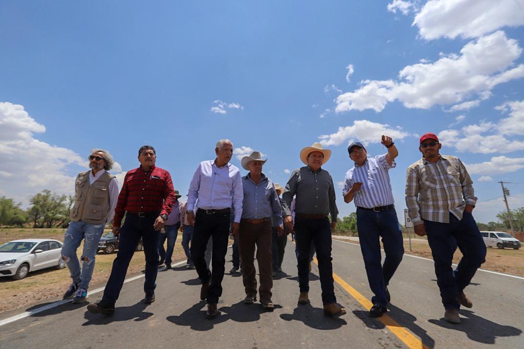 ENTREGAN GOBIERNO ESTATAL Y MUNICIPAL REHABILITACIÓN DEL ENTRONQUE A GUADALUPE DE TRUJILLO