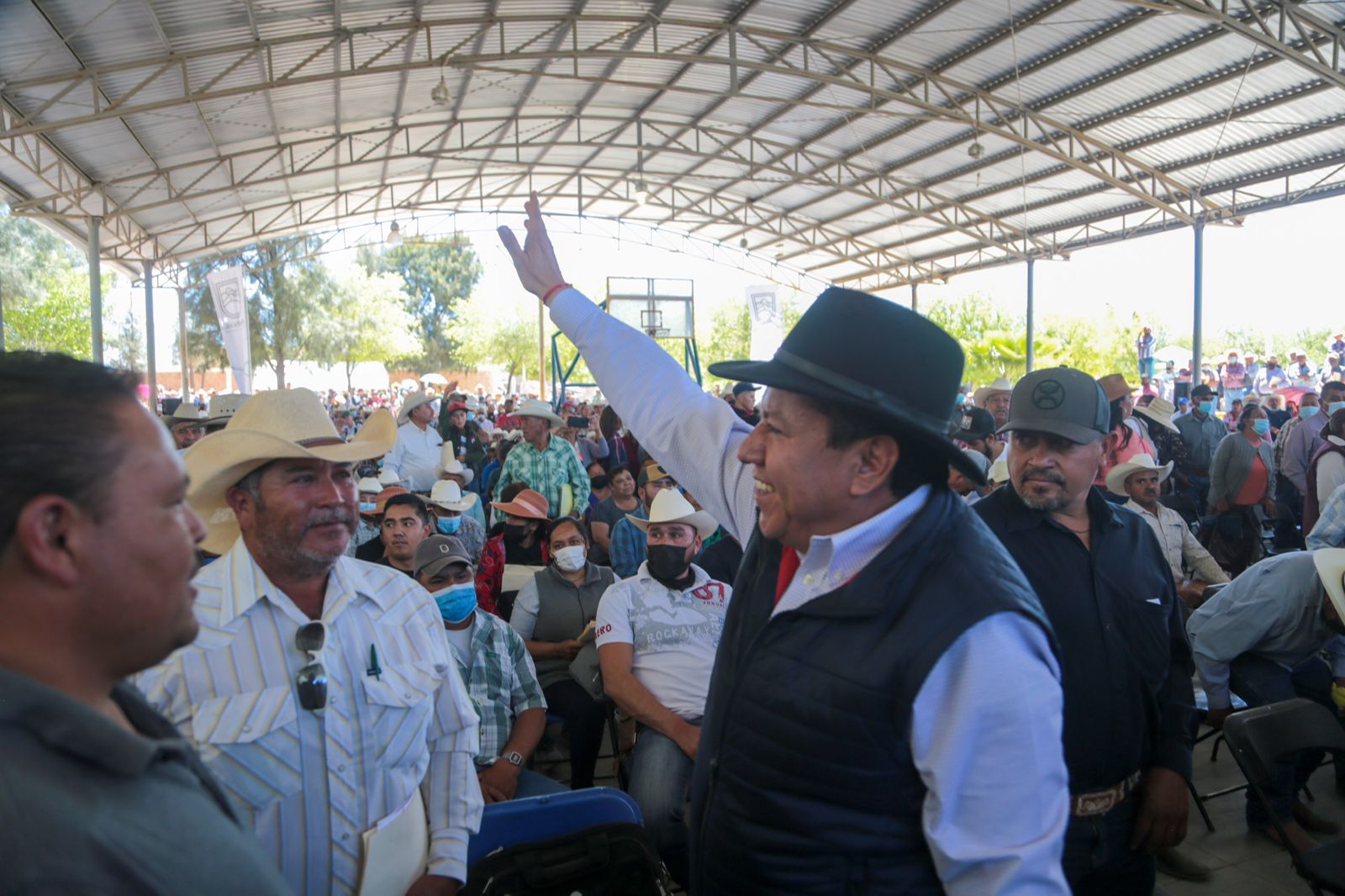 Desde Río Grande, Gobernador David Monreal confirma su determinación de capitalizar al campo y prepararlo para un buen ciclo agrícola