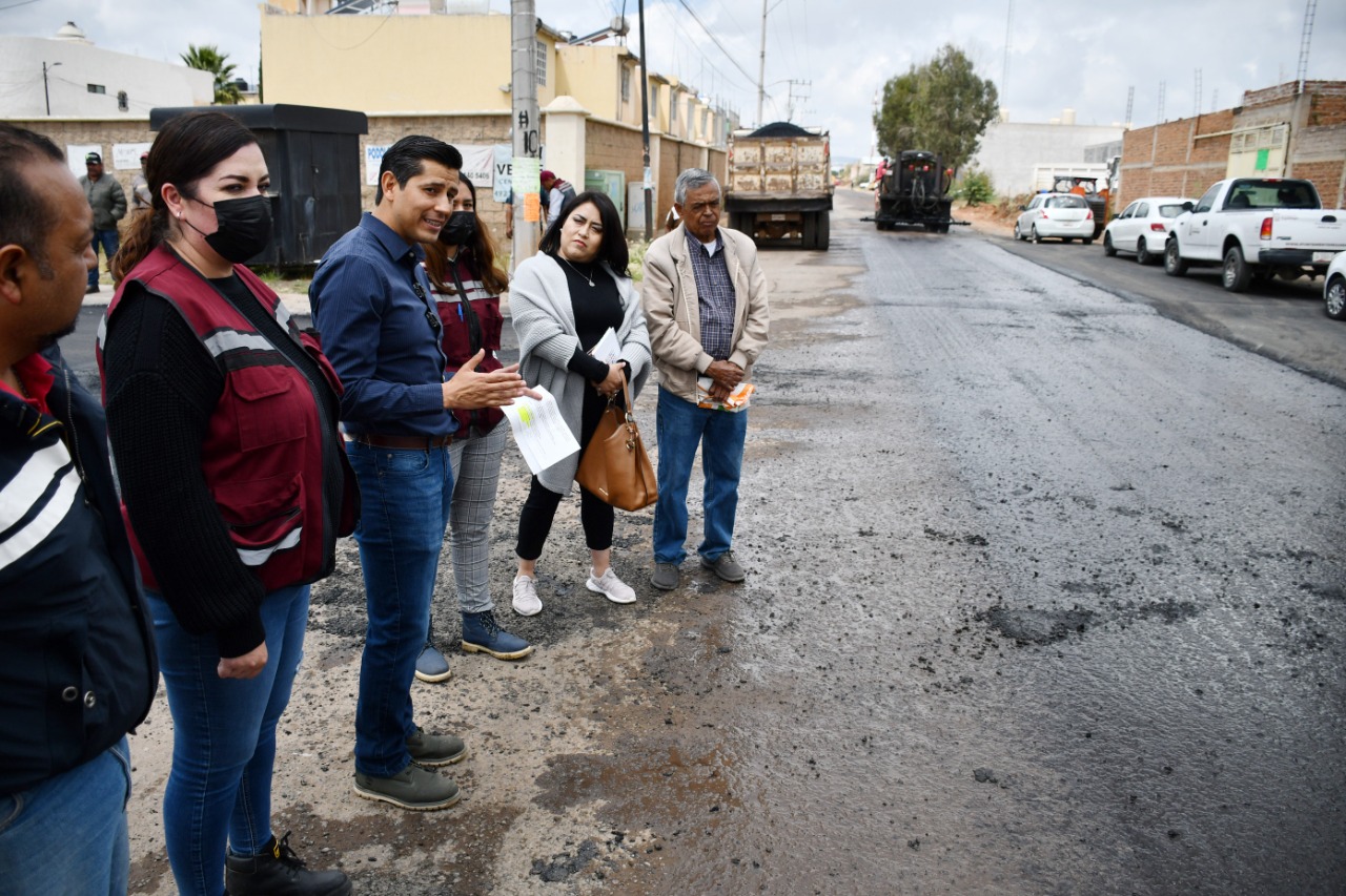 Avanza favorablemente rehabilitación de vialidades en el Municipio de Guadalupe