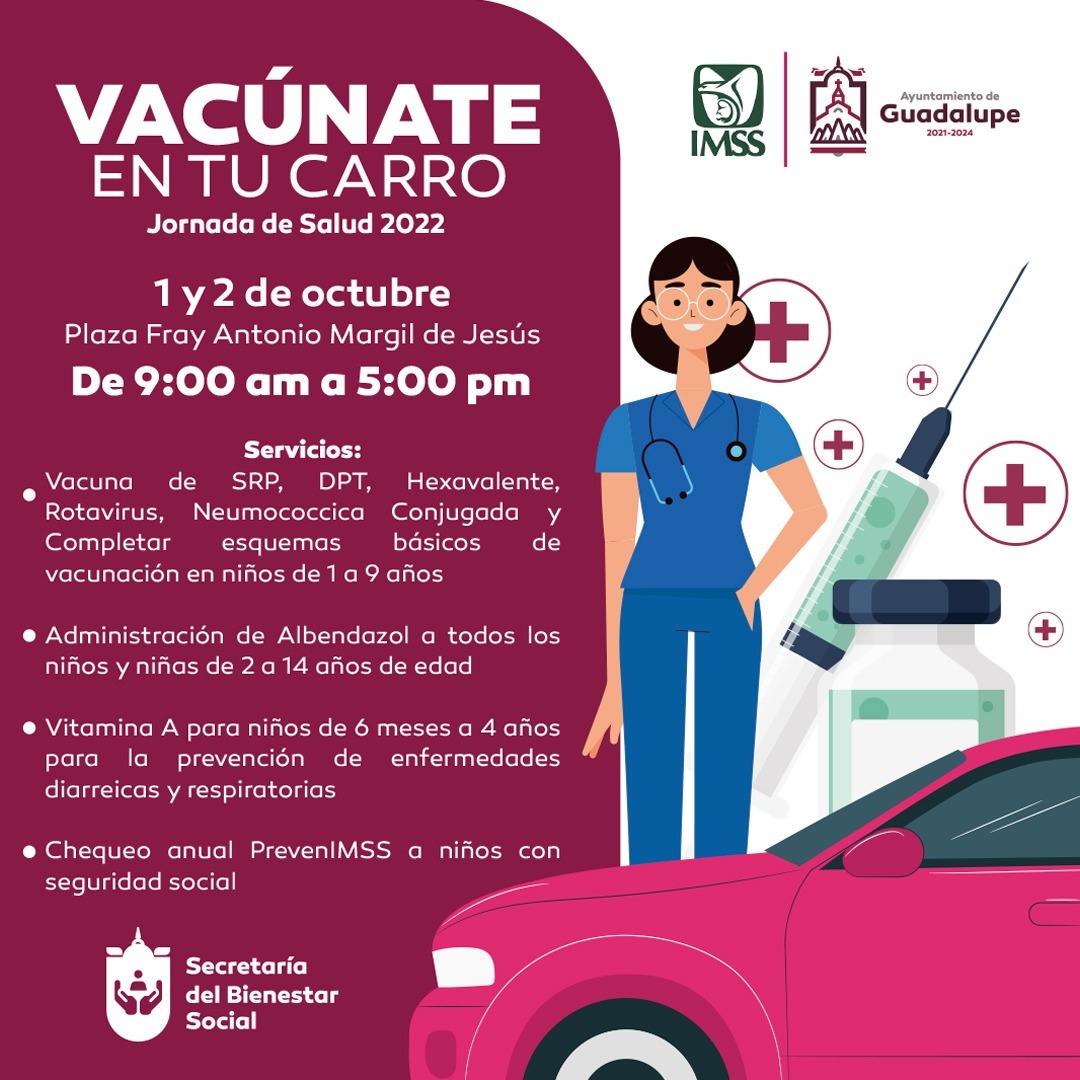 Vacúnate en tu carro