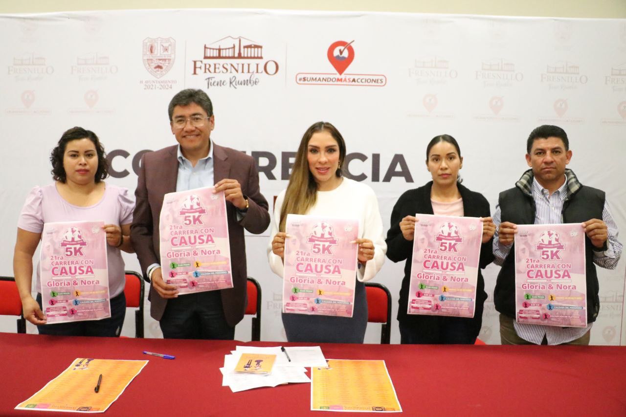 ANUNCIAN LA 21 CARRERA CON CAUSA A FAVOR DE NORA Y GLORIA