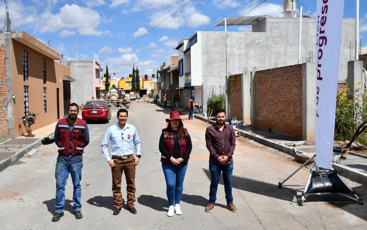 Supervisa Julio César Chávez obra en Ampliación Bonito Pueblo