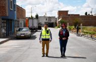 Supervisa Julio César Chávez obras en Fraccionamiento Culturas