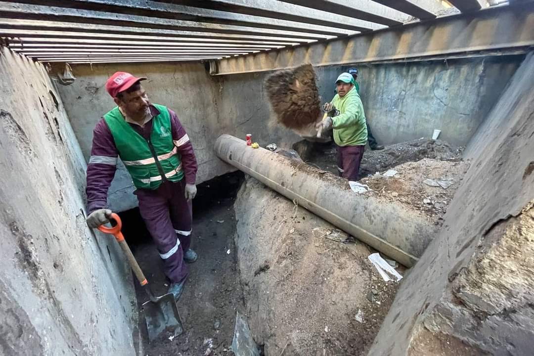 REALIZA AYUNTAMIENTO CAPITALINO JORNADA DE LIMPIEZA EN LA CINCO SEÑORES