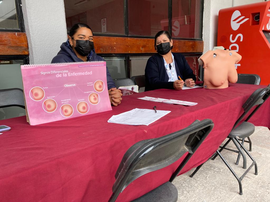 FOMENTA AYUNTAMIENTO DE ZACATECAS EL CUIDADO Y PREVENCIÓN DEL CÁNCER DE MAMA