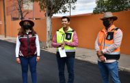 Con rehabilitación de calles y vialidades   Busca Julio César Chávez dignificar la infraestructura vial del municipio de Guadalupe