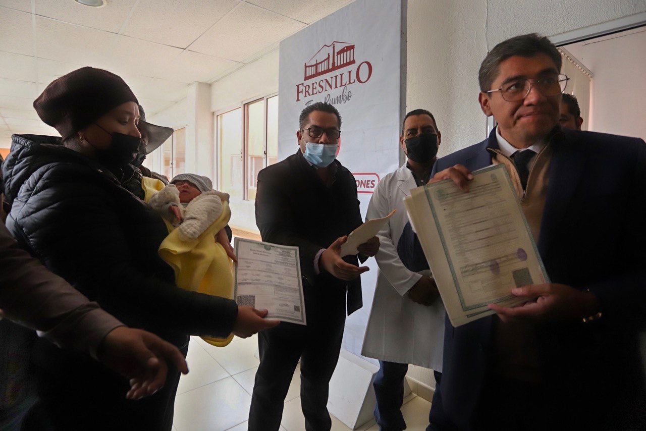 REACTIVAN MÓDULO DEL REGISTRO CIVIL EN EL HOSPITAL GENERAL FRESNILLO