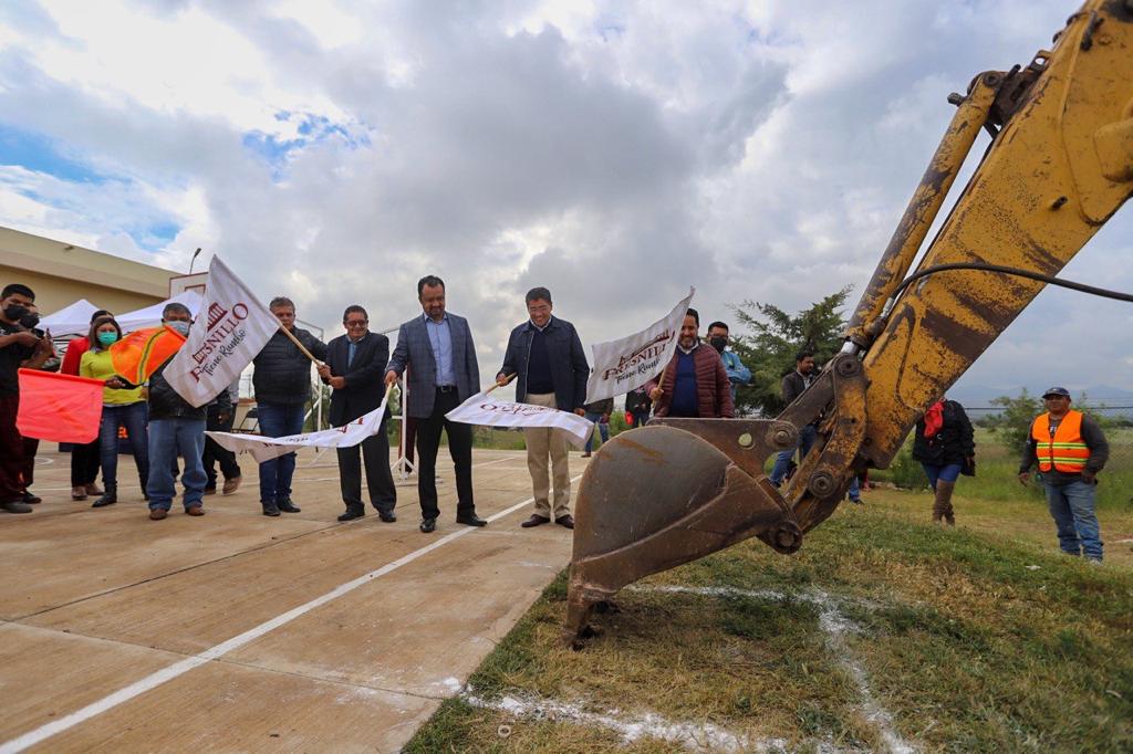 ARRANCHA CONSTRUCCIÓN DE DOMO EN EL CECYTEZ FRESNILLO