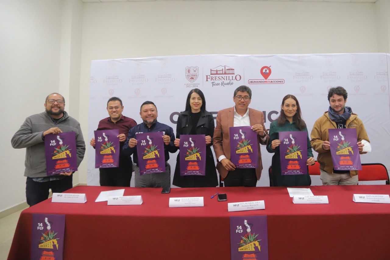 PRESENTAN EL PROGRAMA DEL FESTIVAL DE CINE EN FRESNILLO