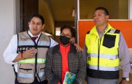 SUPERVISA MIRANDA CASTRO OBRAS EN ESCUELA SECUNDARIA TÉCNICA JUAN PABLO GARCÍA