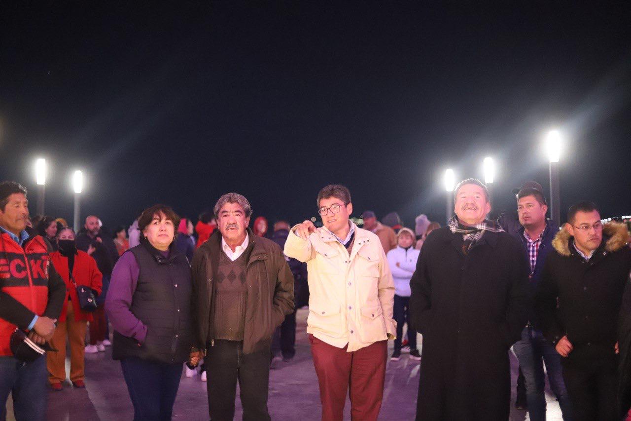 INAUGURA SAÚL MONREAL LA ILUMINACIÓN ESCÉNICA EN EL CERRO DEL SANTO NIÑO DE ATOCHA