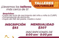 A través de la impartición de talleres Impulsa Julio César Chávez el desarrollo cultural en el Municipio de Guadalupe