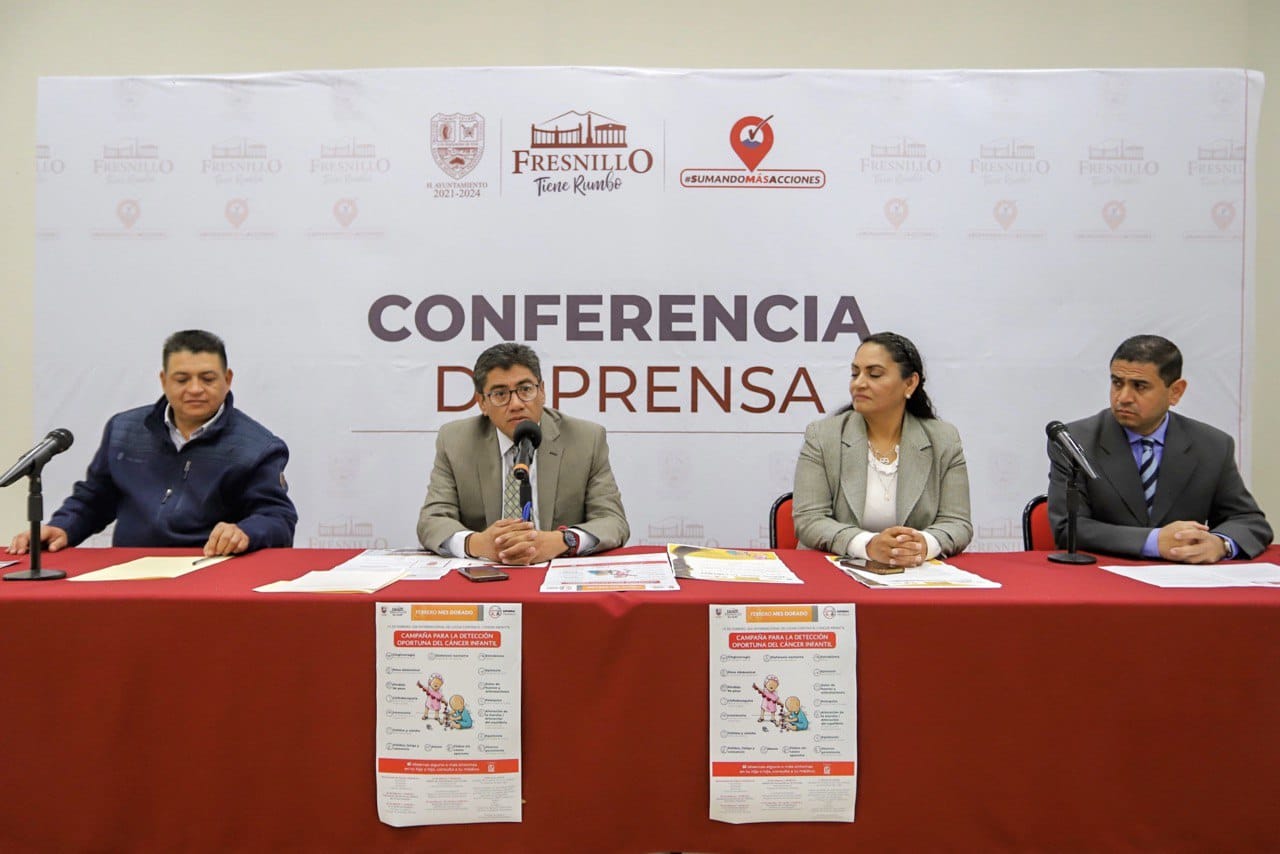 EL AYUNTAMIENTO DE FRESNILLO REALIZA LA CAMPAÑA DETECCIÓN OPORTUNA DE CÁNCER INFANTIL