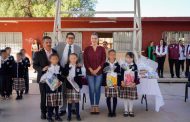 CONMEMORA JORGE MIRANDA EL DÍA DEL MEDIO AMBIENTE DURANTE HONORES A LA BANDERA