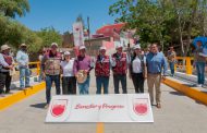 Gobernador David Monreal cumple a Genaro Codina y entrega puente y colector de agua dañados durante contingencia