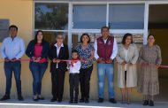 En la Colonia División del Norte, en Guadalupe Entregan aula al Jardín de Niños Juan Escutia