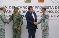 Recibe David Monreal a Juan Manríquez Moreno, nuevo Coordinador de la Guardia Nacional en Zacatecas