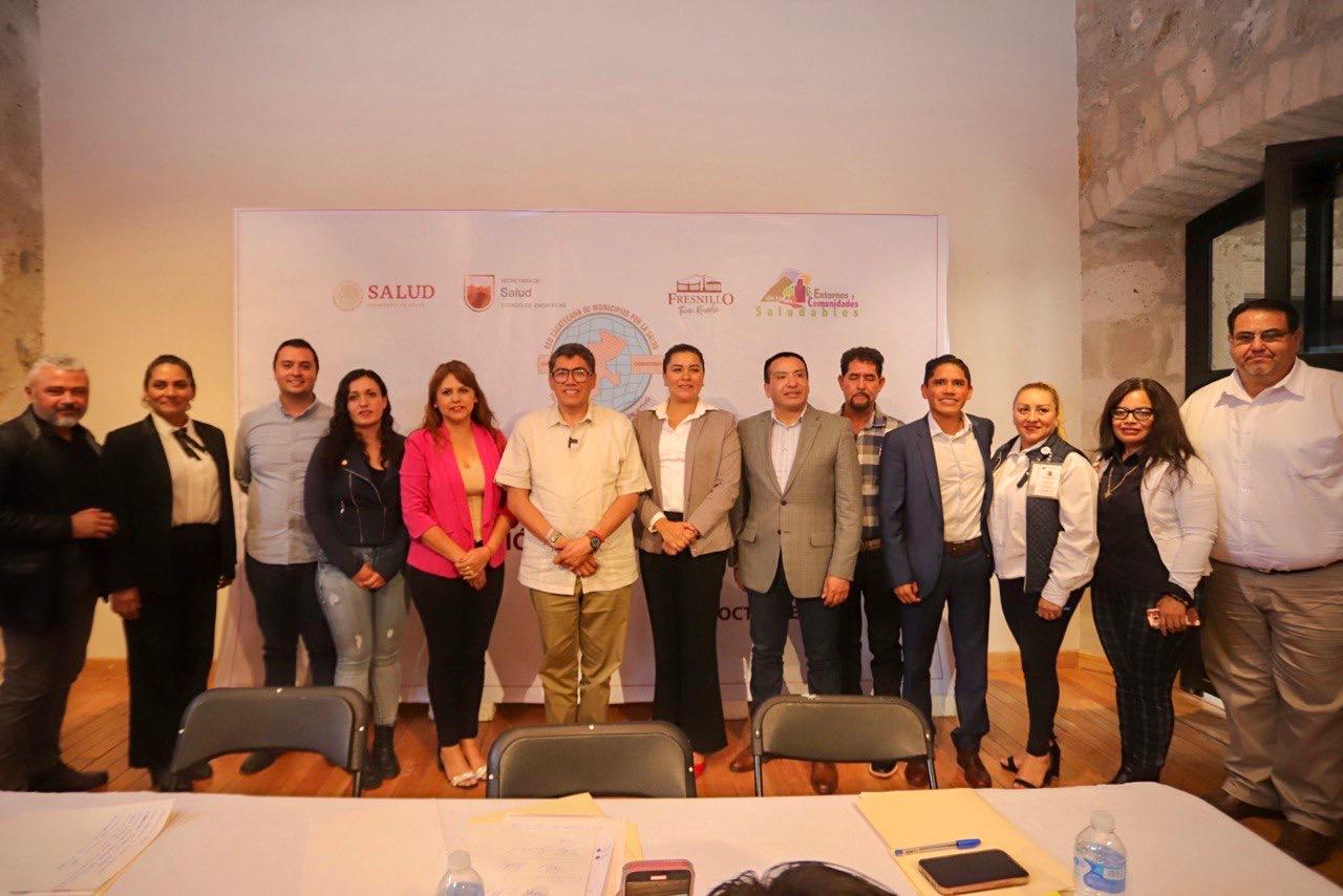 FRESNILLO ES SEDE DE REUNIÓNDE MUNICIPIOS POR LA SALUD