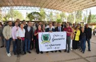 En ceremonia de aniversario del plantelAnuncia José Saldívar obras de mejoramiento de infraestructura para Secundaria Pedro Ruiz González